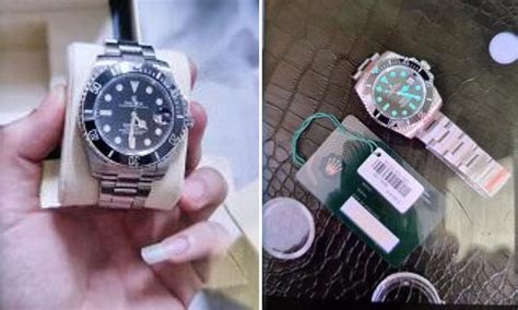 arrested for selling fake rolex